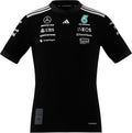 Mercedes - AMG Petronas Formula One 2025 Kids Team Driver Jersey - Black/White