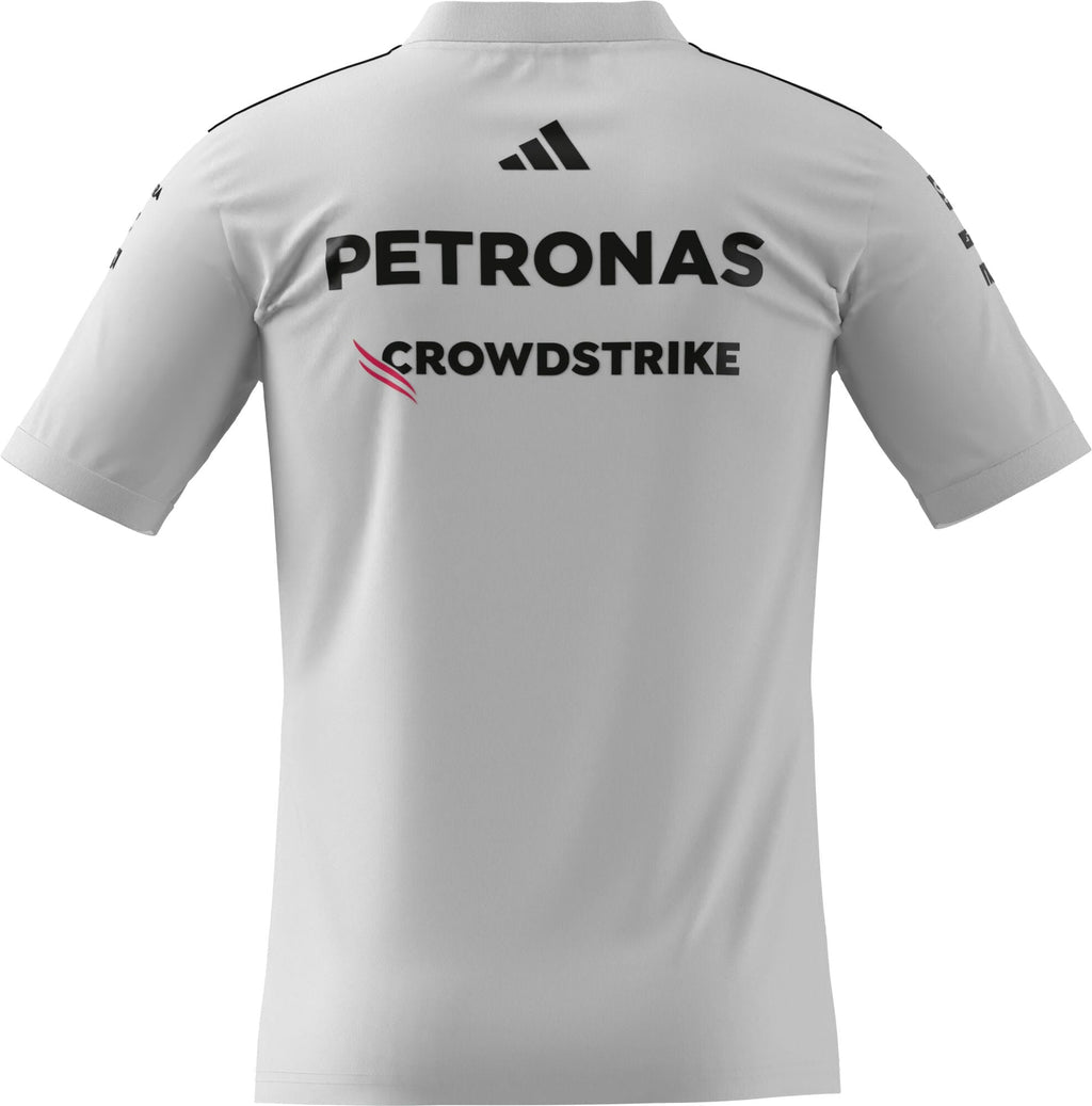 Mercedes - AMG Petronas Formula One 2025 Men's Team Driver Jersey - Black/White