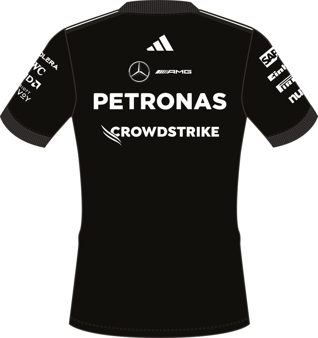 Mercedes - AMG Petronas Formula One 2025 Women's Team Driver Jersey - Black/White
