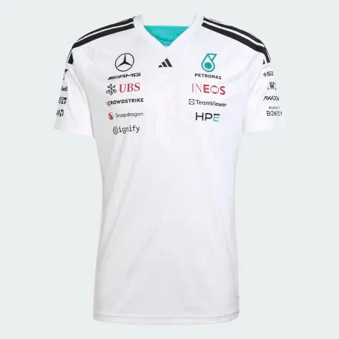 Mercedes-AMG | Men's Jersey T-Shirt with Climacool Fabric | Stylish Support for F1 Fans 1