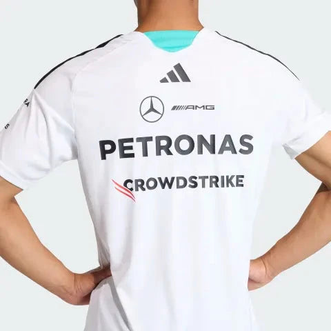 Mercedes-AMG | Men's Jersey T-Shirt with Climacool Fabric | Stylish Support for F1 Fans 6