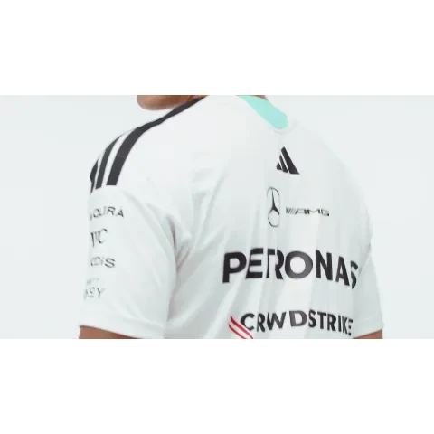 Mercedes-AMG | Men's Jersey T-Shirt with Climacool Fabric | Stylish Support for F1 Fans 8