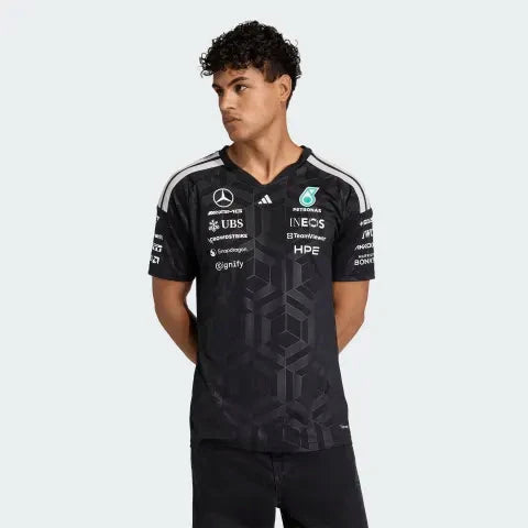 Mercedes-AMG | Men's Jersey T-Shirt with Climacool Fabric | Stylish Support for F1 Fans 9