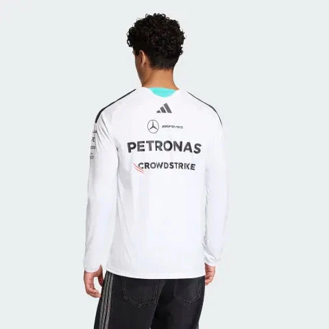 AMG Petronas | Long Sleeve T-Shirt with Climacool Fabric | Stylish Jersey for Race Fans 4
