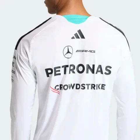AMG Petronas | Long Sleeve T-Shirt with Climacool Fabric | Stylish Jersey for Race Fans 7