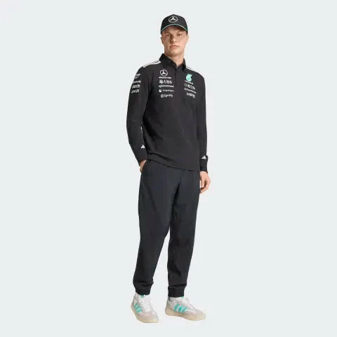 AMG Petronas | Long Sleeve Polo Shirt for Men with Button Closure | Stylish and Comfortable Design for Work or Leisure 4