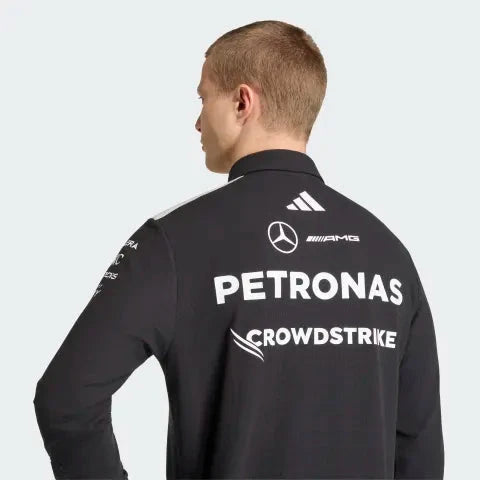AMG Petronas | Long Sleeve Polo Shirt for Men with Button Closure | Stylish and Comfortable Design for Work or Leisure 6
