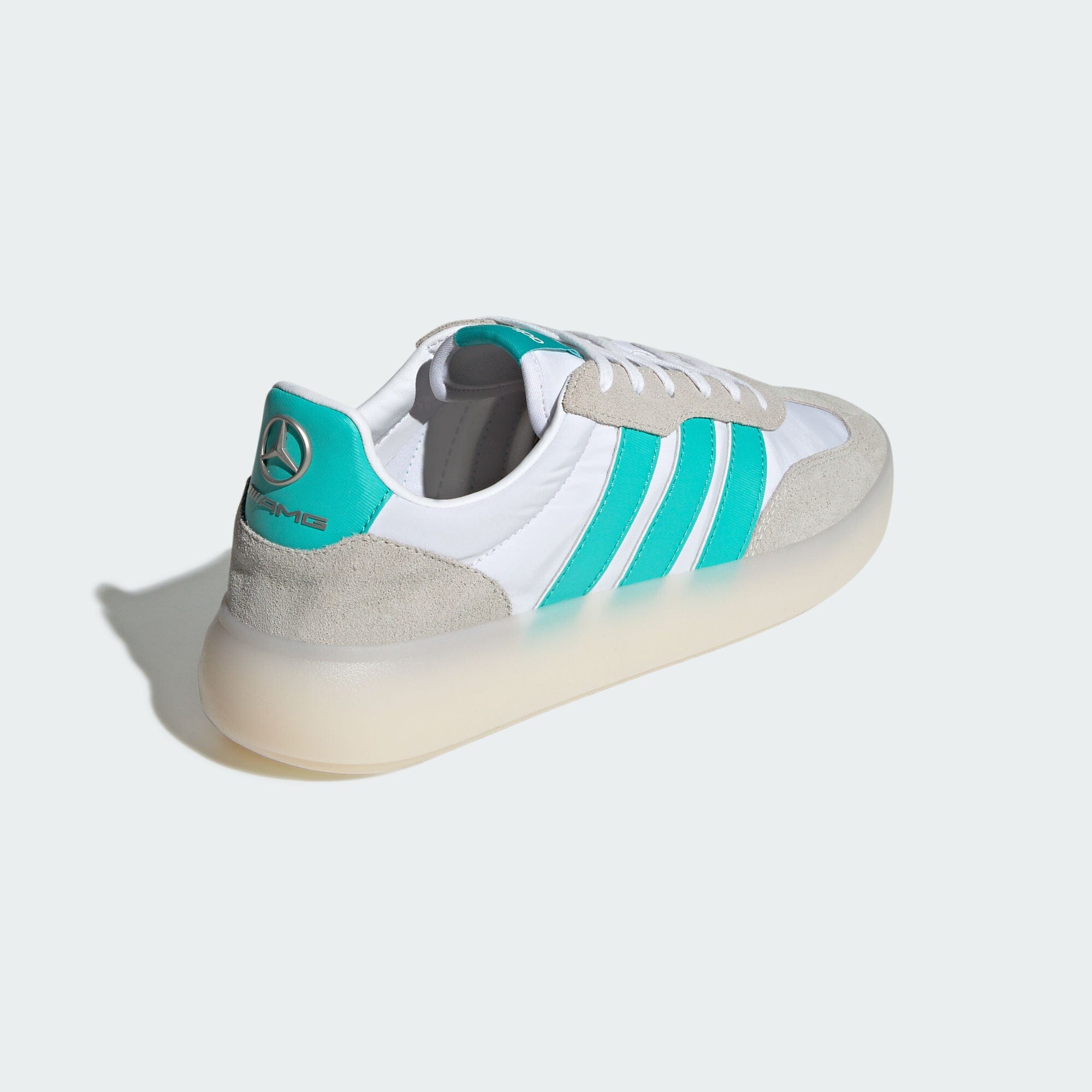 Mercedes - AMG Petronas Formula One Adidas Team Barreda Decode Sneakers - White/Black
