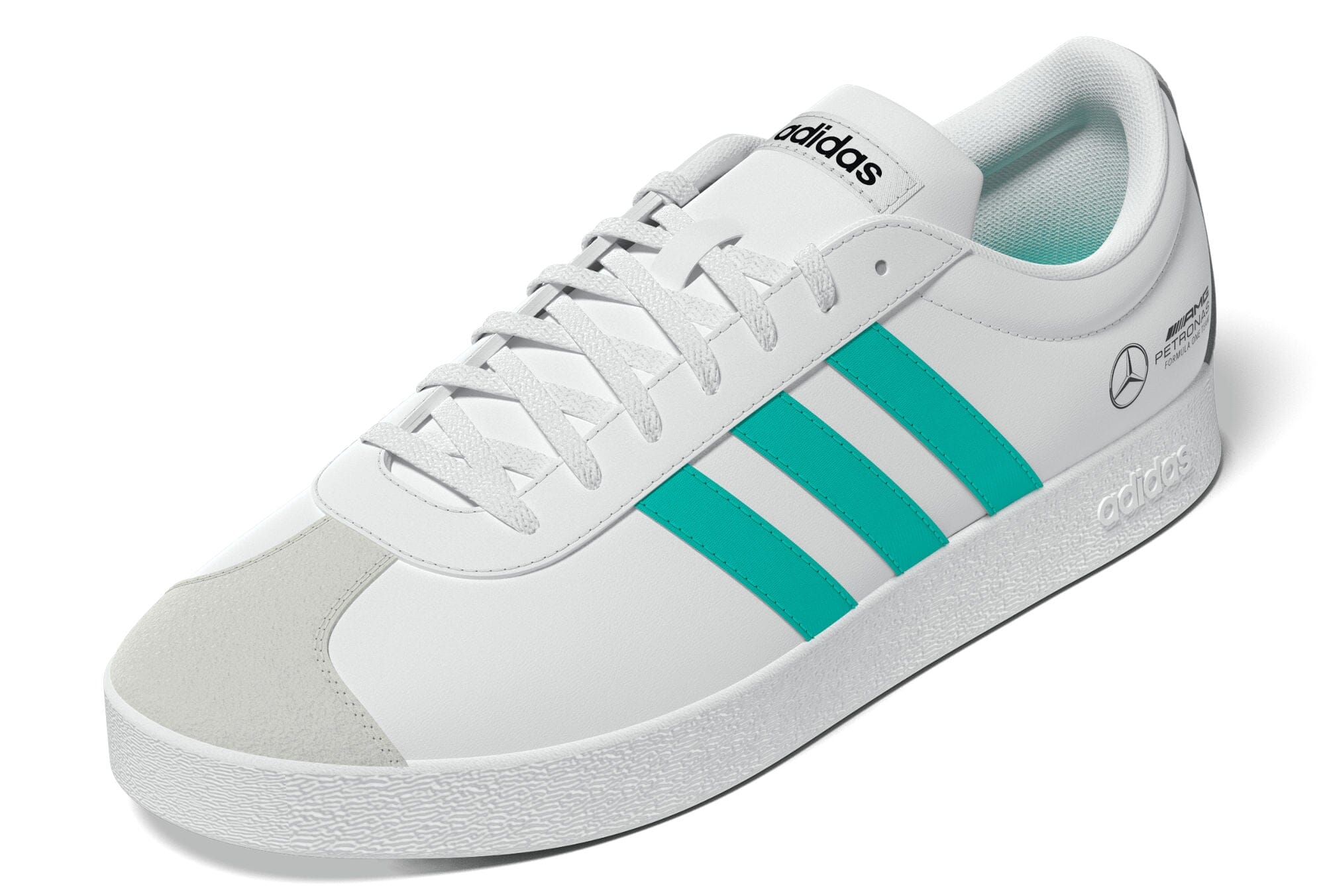 Mercedes - AMG Petronas Formula One Adidas Team Vl Court Base Trainers - White/Black