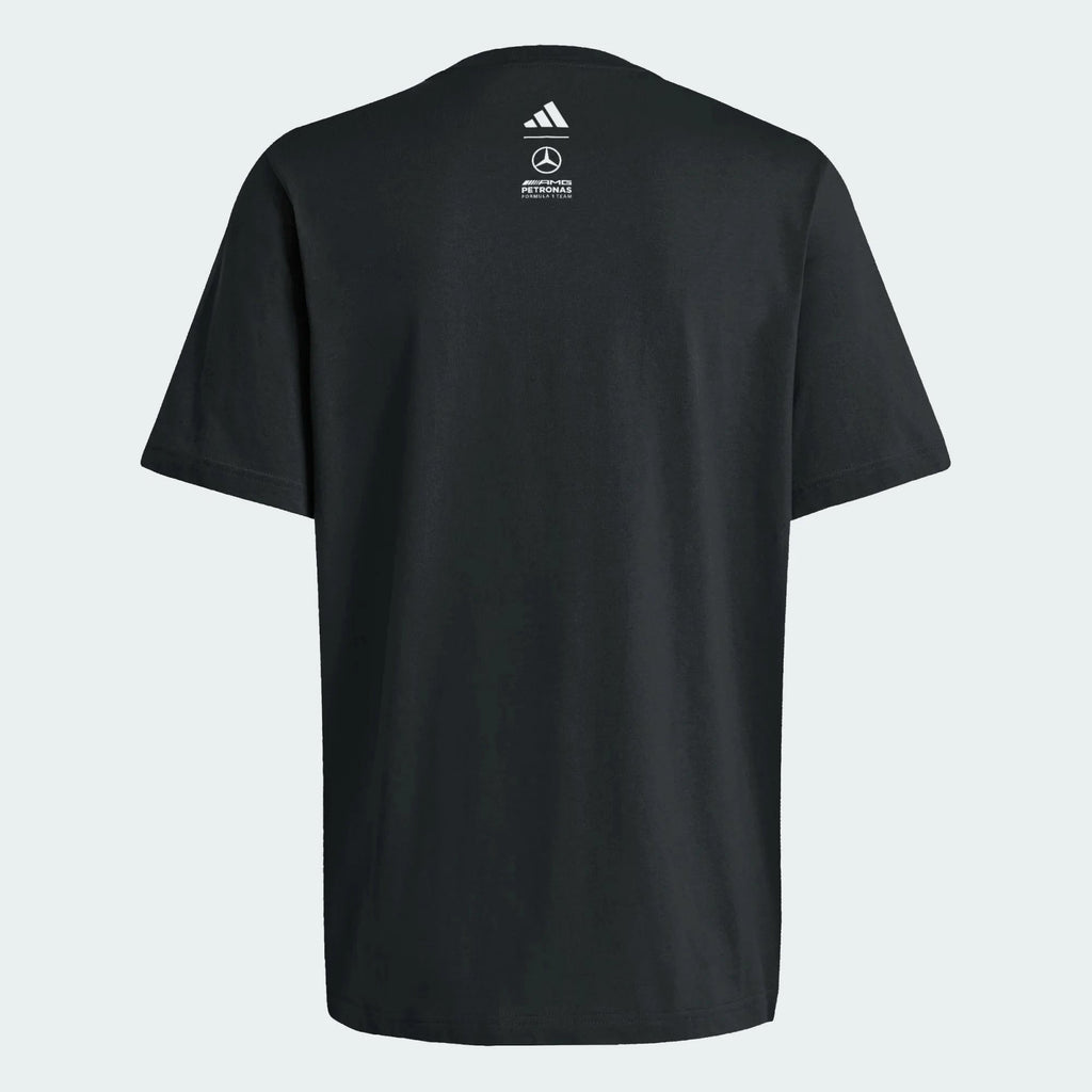Mercedes - AMG Petronas Formula One George Russell Men's Graphic T-Shirt - Black