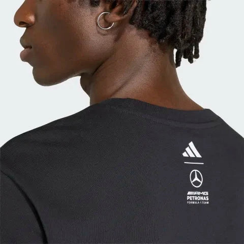 Mercedes - AMG Petronas Formula One George Russell Men's Graphic T-Shirt - Black