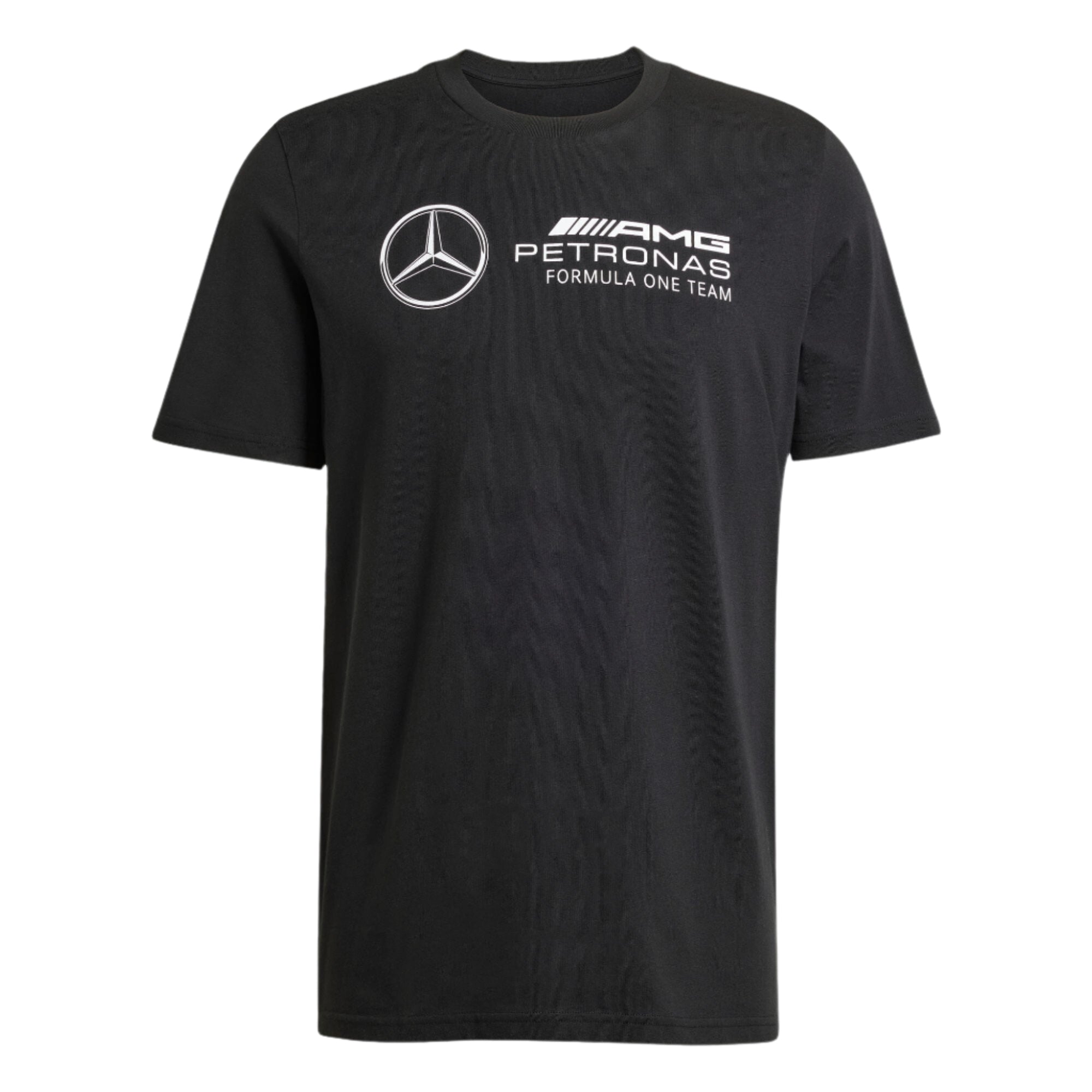 Mercedes - AMG Petronas Formula One Men's Large Logo T-Shirt - Black/White