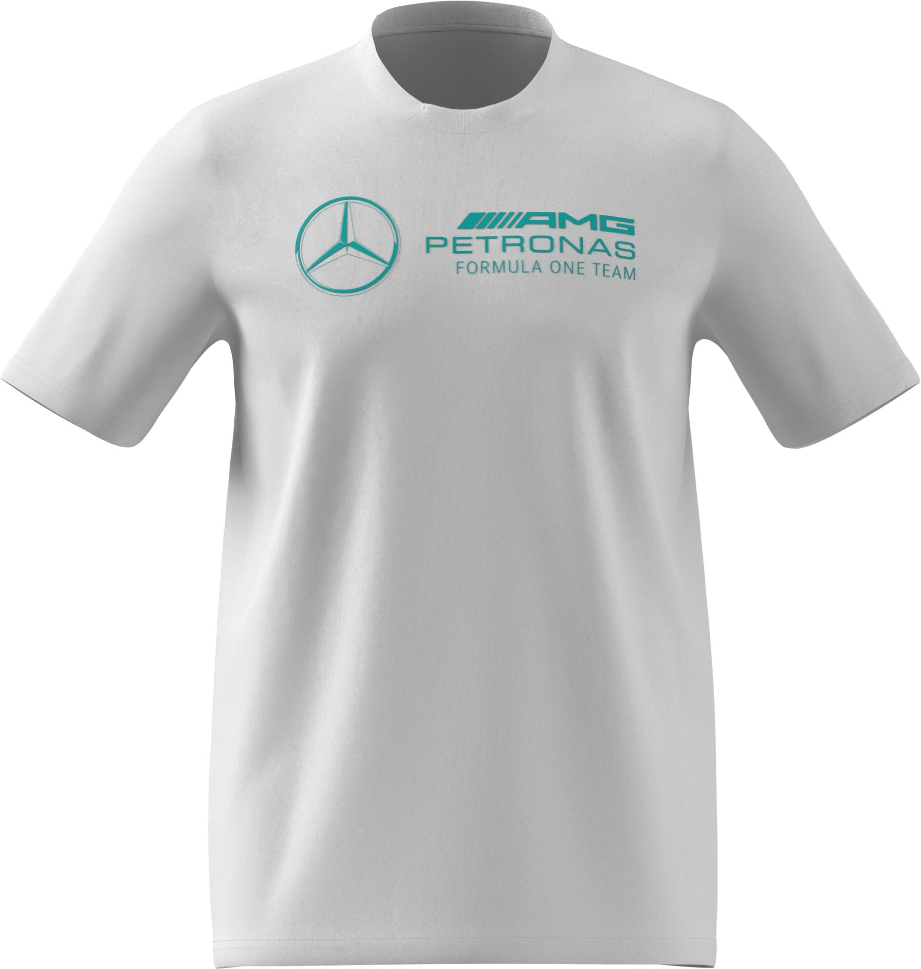 Mercedes - AMG Petronas Formula One Men's Large Logo T-Shirt - Black/White