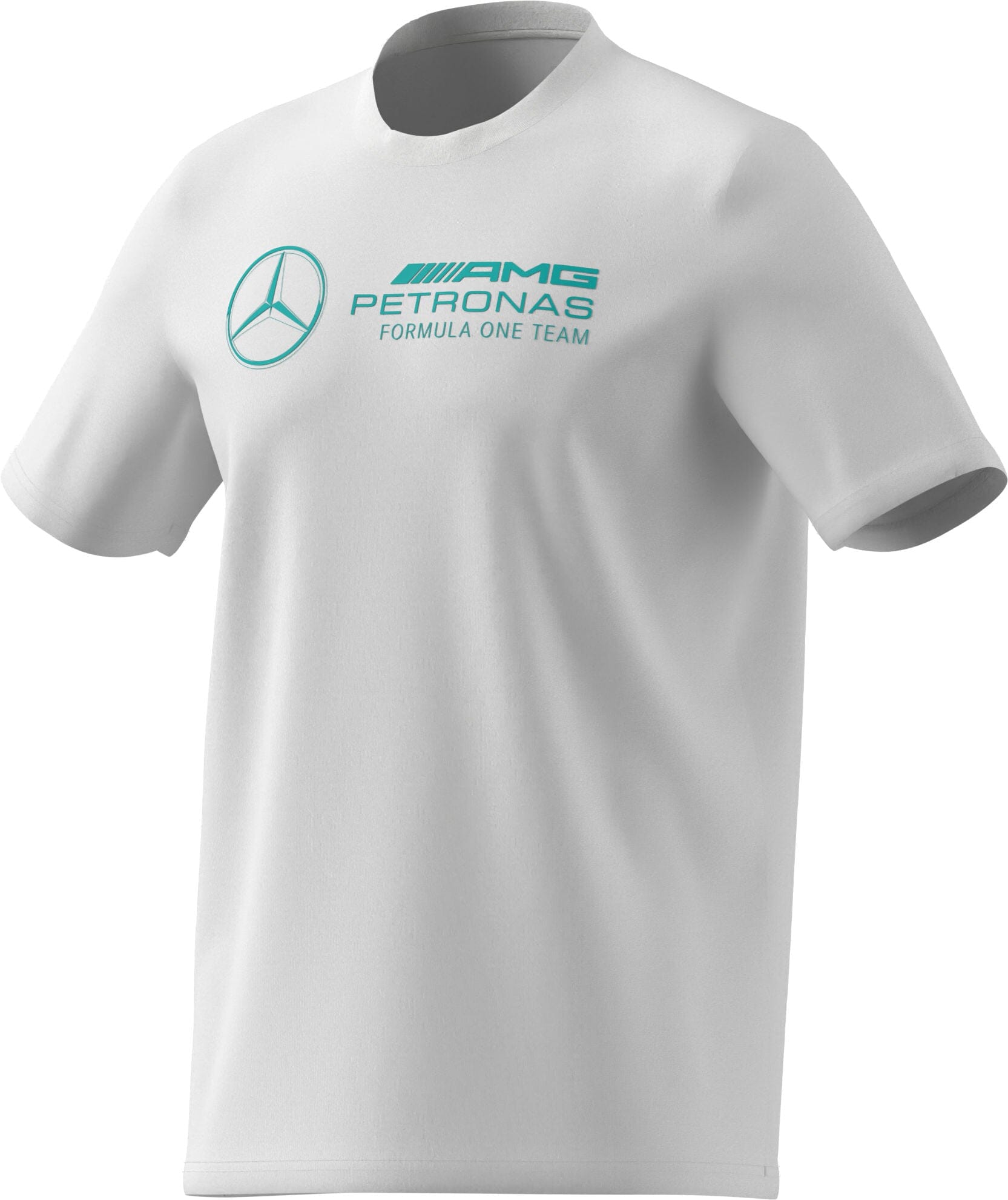 Mercedes - AMG Petronas Formula One Men's Large Logo T-Shirt - Black/White