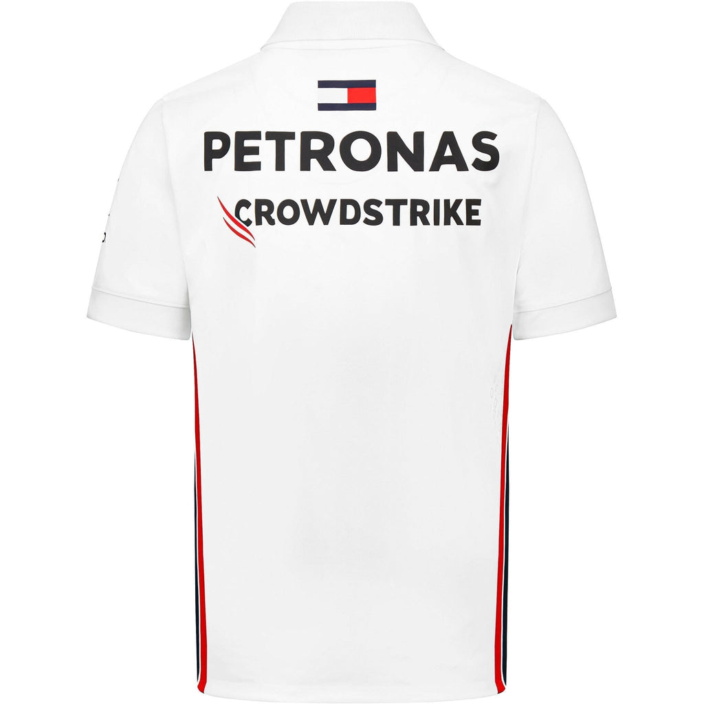 Mercedes AMG Petronas F1 Men's Team Polo - Black/White