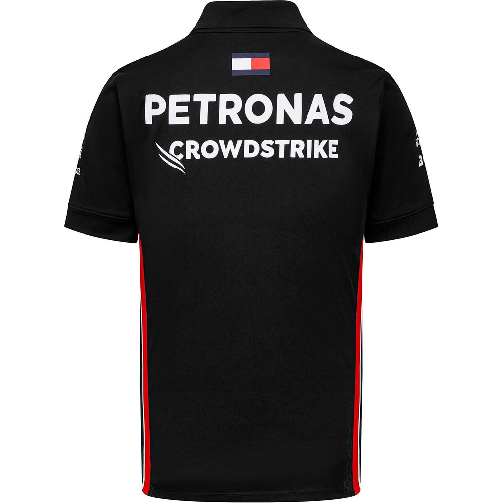 Mercedes AMG Petronas F1 Men's Team Polo - Black/White