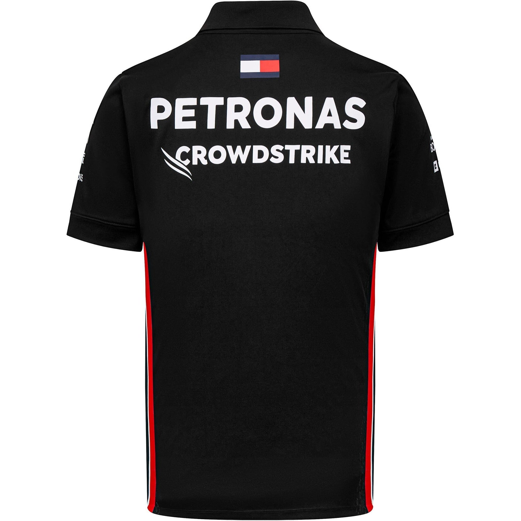 Mercedes AMG Petronas F1 Men's Team Polo - Black/White