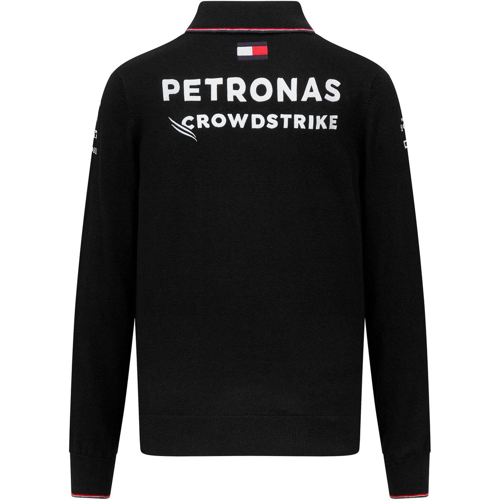 Mercedes AMG Petronas F1 Team Knitted Long Sleeve Polo